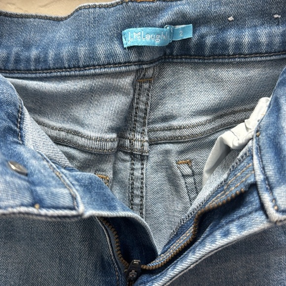 J.McLaughlin Scalloped Raw Hem Jeans - Picture 3 of 5